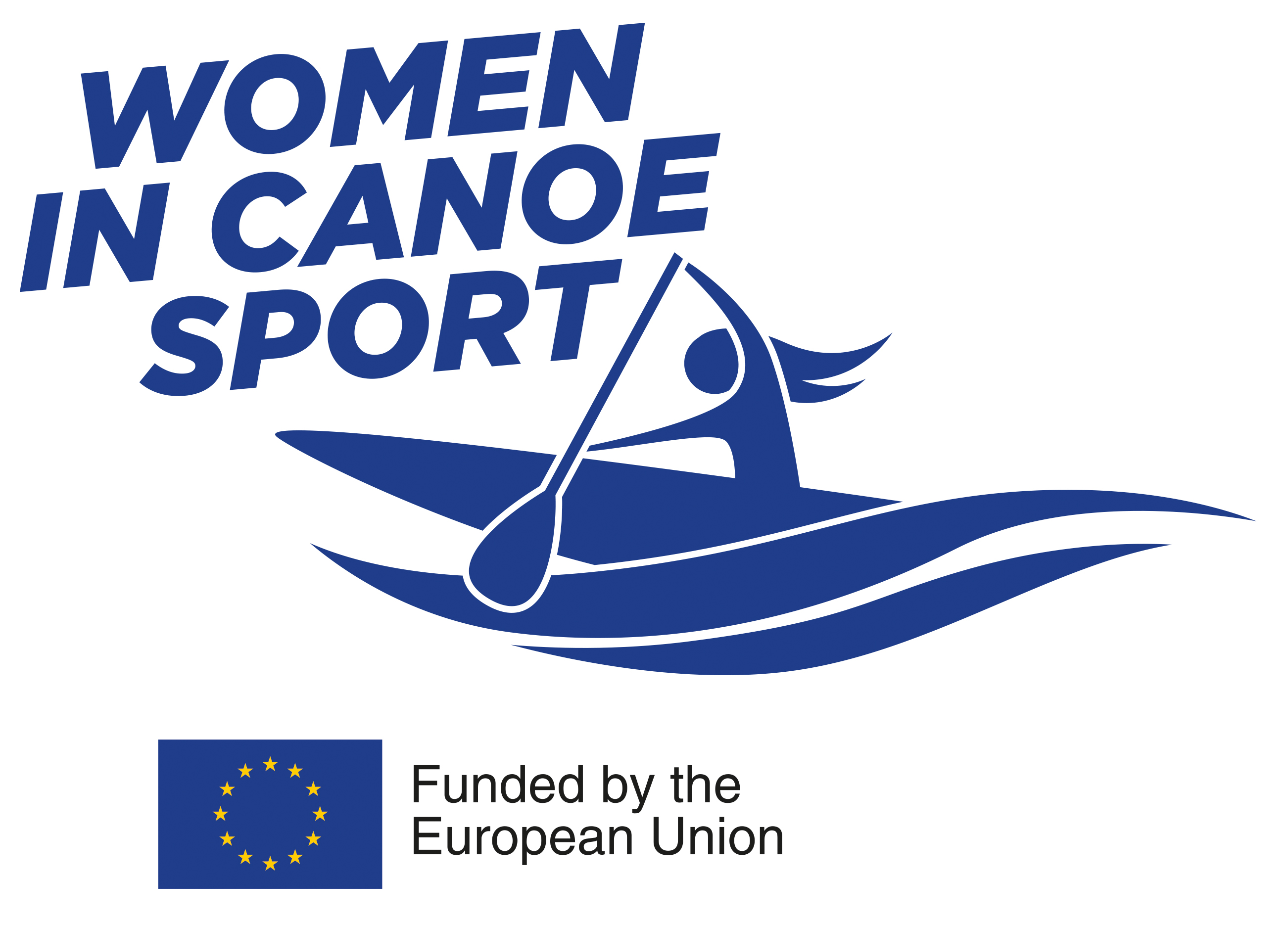 logo Women in canoe sport